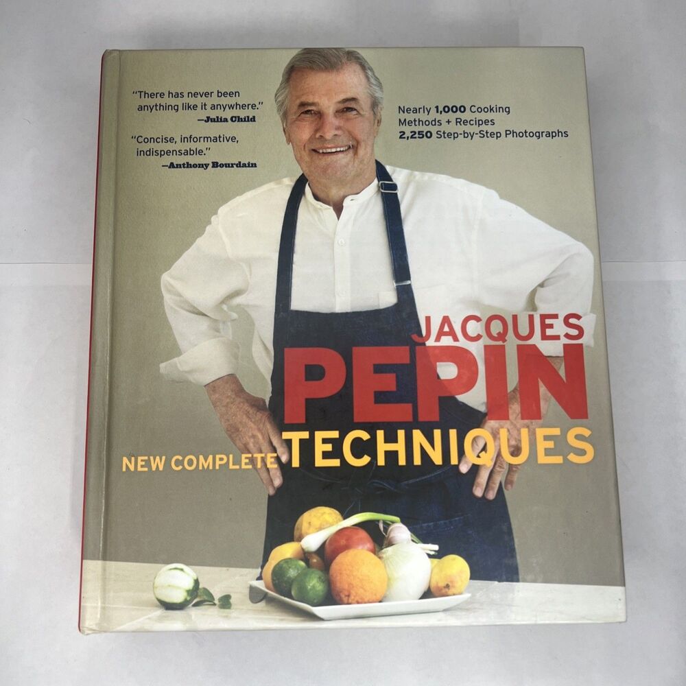 Jacques Pépin New Complete Techniques by Jacques Pépin (2012, Hardcover)